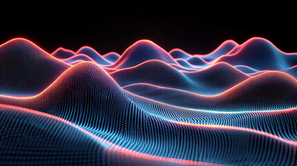 Abstract wave pattern