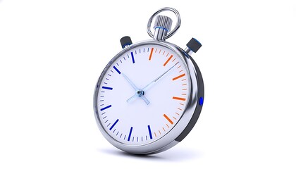 Modern Stopwatch Timer Symbolizing Precision, Productivity and Performance