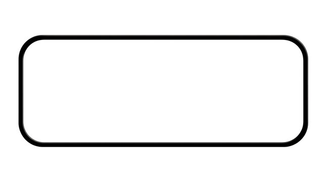 A simple rectangular box with rounded corners