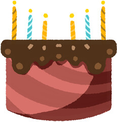 Cake Art Illustration