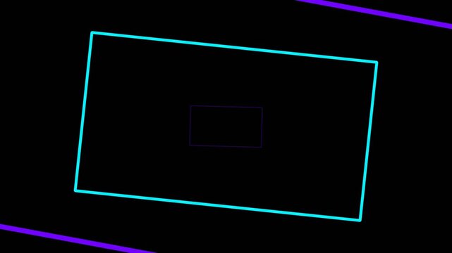 High-Speed Futuristic Cyber Tunnel Loop - 4K High-Quality Motion Graphics