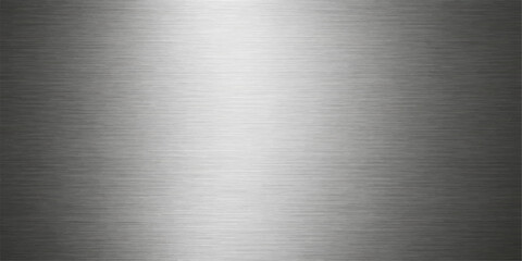 Polished silver metallic texture of a brushed steel plate featuring an industrial gray aluminum surface with seamless stainless pattern reflections on a shiny titanium alloy sheet wallpaper