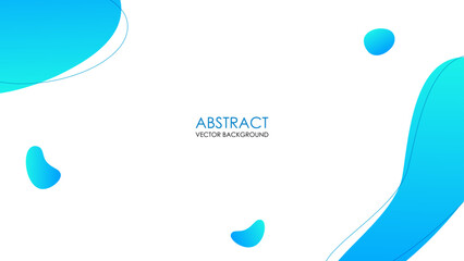 抽象的なシェイプの背景　ベクター素材