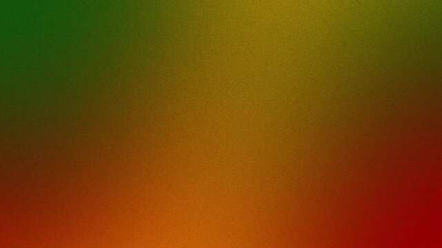 Abstract dynamic gradient loop blending red yellow and green color animation loop. Concept of juneteenth celebration, black history month, Afro heritage concept and modern corporate presentation.