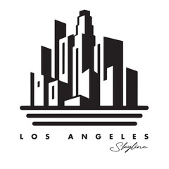 Obraz premium los angeles city skyline vector