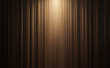 Vertical golden stripes against dark background warm light radiates