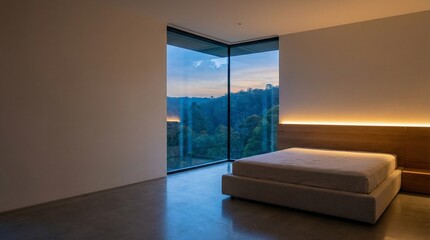 modern bedroom interior