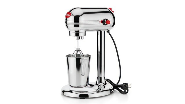 Stainless Steel Stand Mixer with Bowl Attachment.