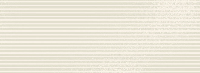 Obraz premium Striped wrapping paper. Grainy texture vector cardboard seamless pattern. Light beige background. Neutral color textured bg. Vintage style backdrop. Horizontal duotone banner. Collage template.Eps10