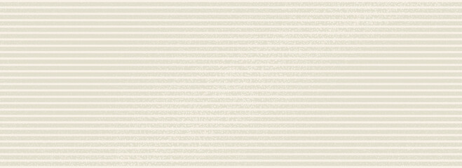 Obraz premium Striped wrapping paper. Grainy texture vector cardboard seamless pattern. Light beige background. Neutral color textured bg. Vintage style backdrop. Horizontal duotone banner. Collage template.Eps10