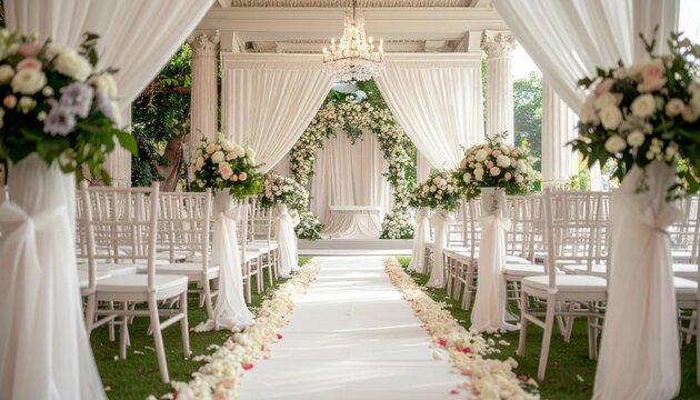 Ancient stone architecture of a holy village church featuring a grand brick entrance and old steps on a historic street in Europe