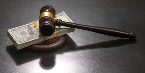 Bribe cash tempts judge, gavel stays firm. Gavel verdict ends bribe fraud for jury. Judgment...
