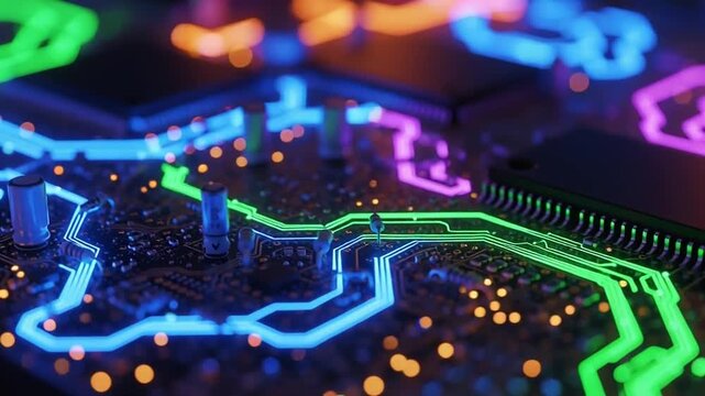 printed circuit board with processor
