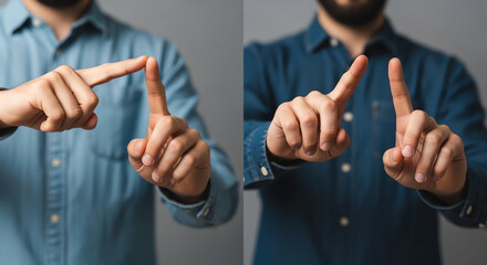 Close-up of Businessman Using Touchscreen Smartphone for Communication and Networking.