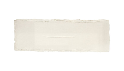 Obraz premium piece of white paper tear isolated on white background