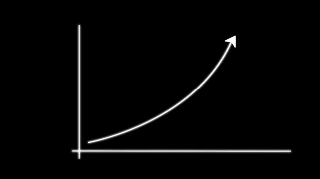 Business growing graph with thin arrow icon. statistics bar growth with upward arrow - finance bar graph rising up, profit growth chart, positive increase chart, arrows axis