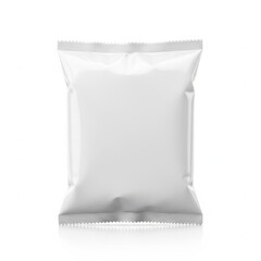 Transparent sealable plastic packet for snacks or small food items in retail packaging