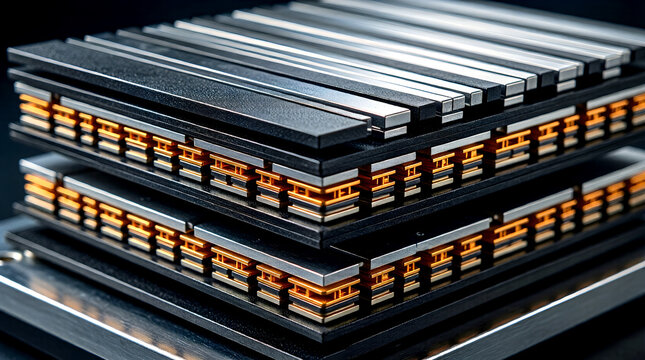 Hydrogen fuel cell stack macro of MEA layers