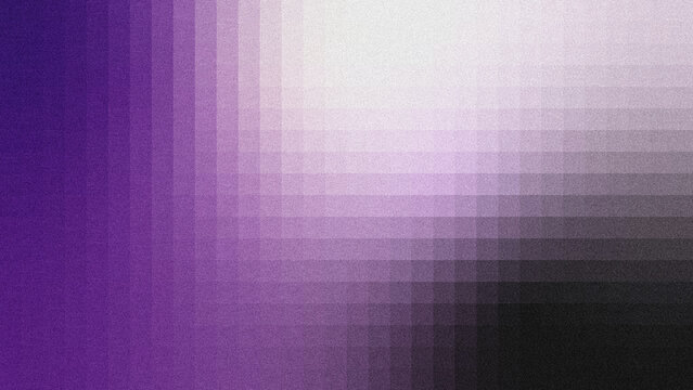 An abstract background featuring a smooth purple-to-black gradient overlaid with a subtle grid pattern and grainy noise texture.