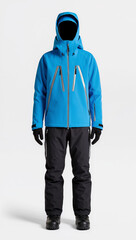 young man in winter clothes