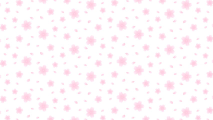 桜満開な淡いグラデーションパターン⭐︎PNG