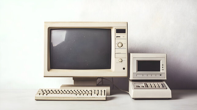 old computer monitor