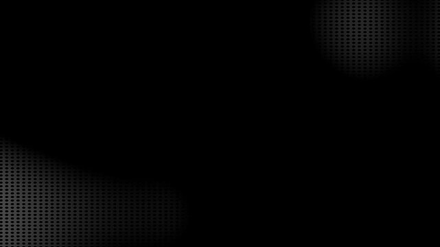 Abstract dot technology 4k loop motion background. Animated abstract technology dark background random dots and grid,
Digital background Gradient flickering dots on black background. 