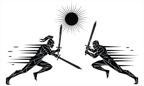 Collection of various black dinosaur silhouettes on white background