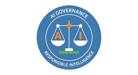 AI Governance Responsible Intelligence Logo.