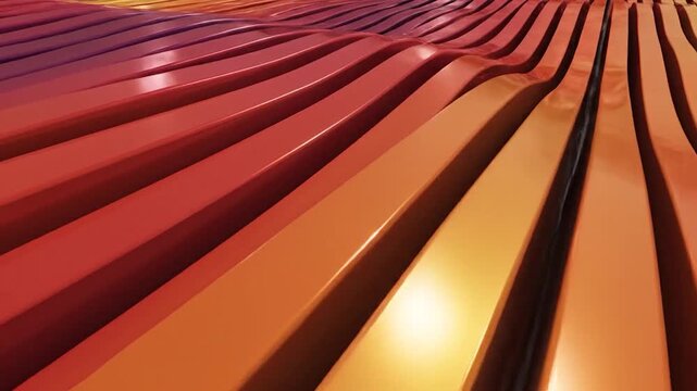 Dynamic abstract background with flowing wavy lines in vibrant gradient colors.