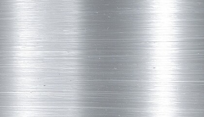 Brushed metal texture background with horizontal lines and highlights