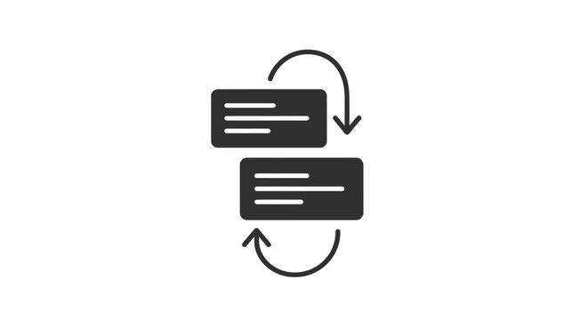 Black Arrows on Rectangular Boxes.