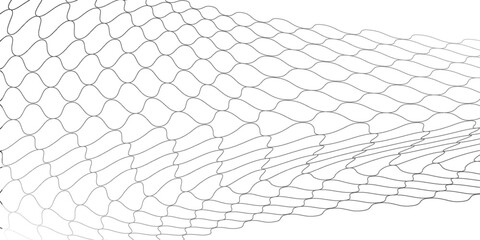 PrintMesh texture for fishing nets. Seamless pattern for sportswear or soccer goal, volleyball net, basketball hoop © muhammad