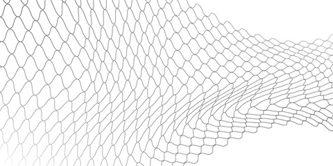 PrintMesh texture for fishing nets. Seamless pattern for sportswear or soccer goal, volleyball net, basketball hoop © muhammad