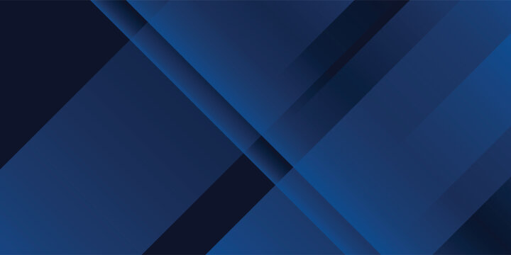 Dark blue modern business abstract background. Vector illustration design for presentation, banner, cover, web, flyer, card, poster, wallpaper, texture, slide, magazine, and powerpoint