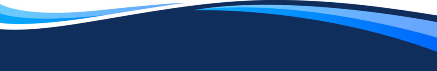 Obraz premium Curve Business Footer