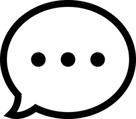 dialogue box silhouette vector Chat icon in line design speech bubble comment icon speech bubble symbol Chat message icons - talk message Bubble chat