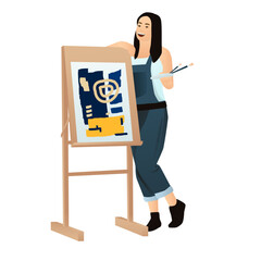 Painter Illustration