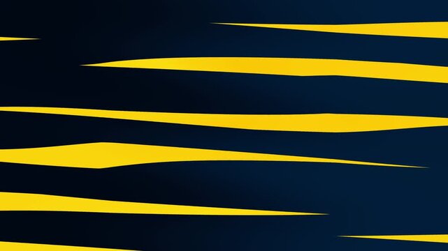 Abstract dark navy blue and yellow horizontal stripes background.