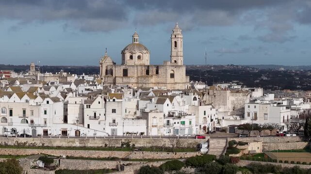 Locorotondo is a town in Italy, in the Apulia region, in the province of Bari.