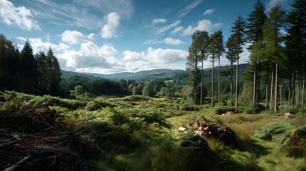 Nature-inspired visual concepts exploring seasons, sustainability, eco lifestyle, and mindfulness through immersive perspectives and diverse artistic styles.