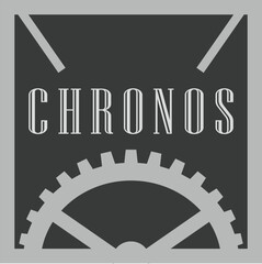Chronos Gear Emblem Illustration