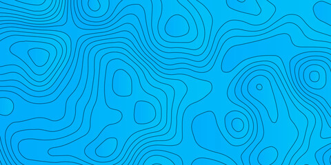 Topographic map background with geographic grid for hiking and mountain sport. luxury topographic wavy pattern and geographic grid map design. paper texture Imitation of a geographical map shades. © Abdur Rahman Safin 