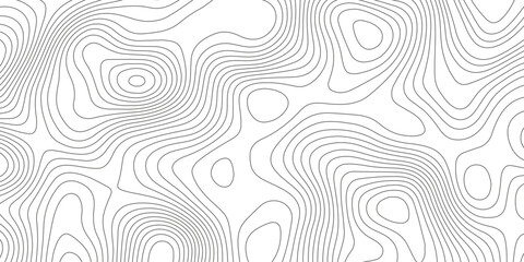 Topographic map background with geographic grid for hiking and mountain sport. luxury topographic wavy pattern and geographic grid map design. paper texture Imitation of a geographical map shades. © Abdur Rahman Safin 