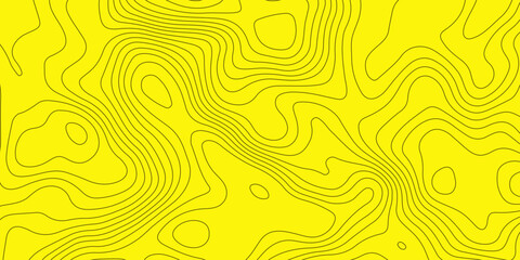 Topographic map background with geographic grid for hiking and mountain sport. luxury topographic wavy pattern and geographic grid map design. paper texture Imitation of a geographical map shades. © Abdur Rahman Safin 