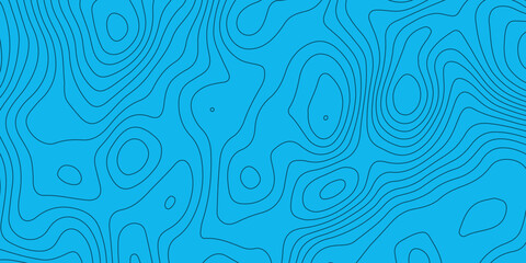 Topographic map background with geographic grid for hiking and mountain sport. luxury topographic wavy pattern and geographic grid map design. paper texture Imitation of a geographical map shades. © Abdur Rahman Safin 