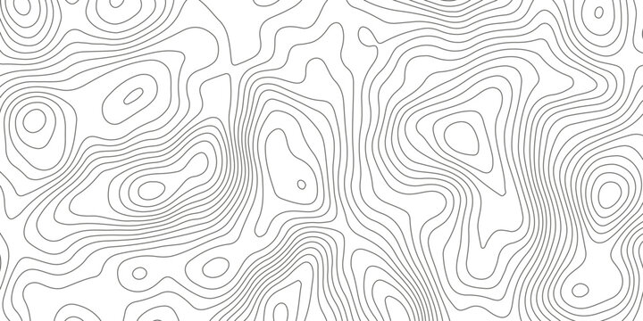 Topographic map background with geographic grid for hiking and mountain sport. luxury topographic wavy pattern and geographic grid map design. paper texture Imitation of a geographical map shades.
