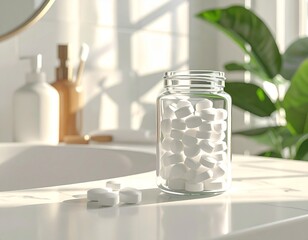 Electric Toothpaste Tablet Jar (Zero Waste)