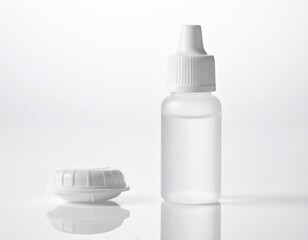 Contact Lens Case and Solution Bottle (Unbranded)
