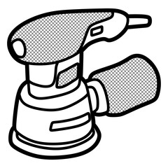 electric sanding carpentry machine, editable lines